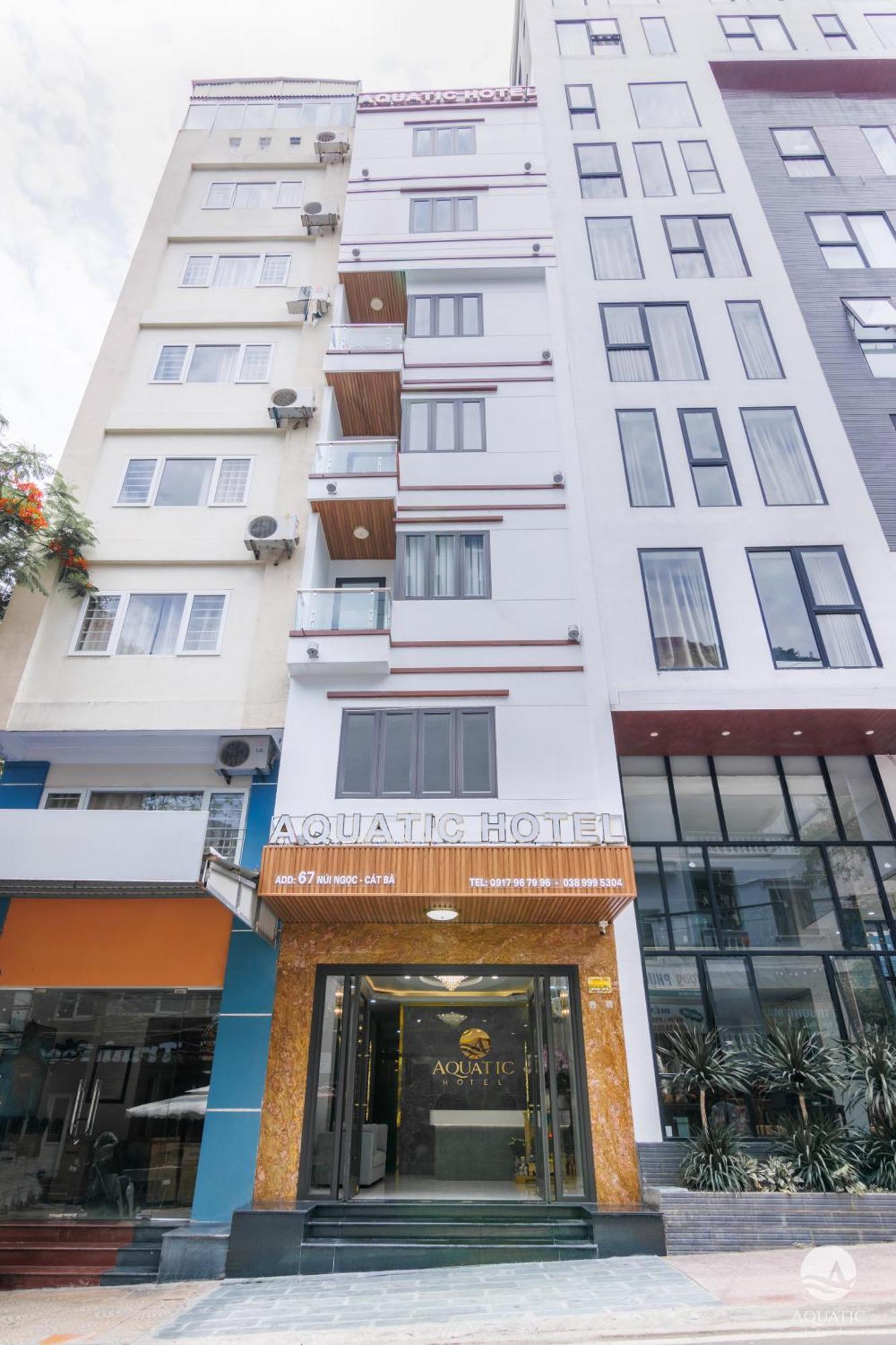 Aquatic Hotel Cat Ba كات با المظهر الخارجي الصورة